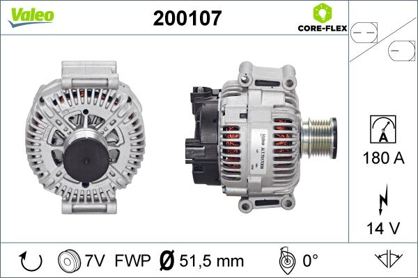 Valeo 200107 - Alternatore autozon.pro