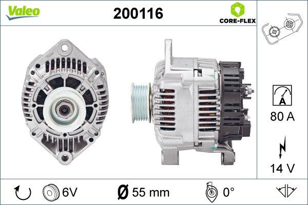 Valeo 200116 - Alternatore autozon.pro