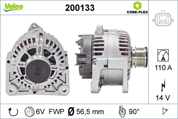 Valeo 200133 - Alternatore autozon.pro