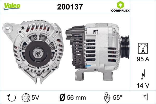 Valeo 200137 - Alternatore autozon.pro