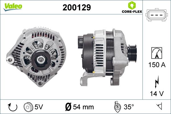 Valeo 200129 - Alternatore autozon.pro