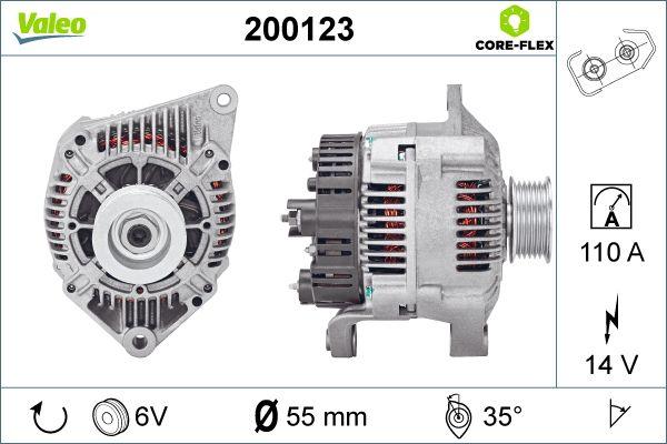 Valeo 200123 - Alternatore autozon.pro