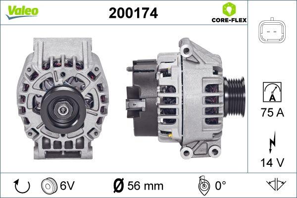 Valeo 200174 - Alternatore autozon.pro