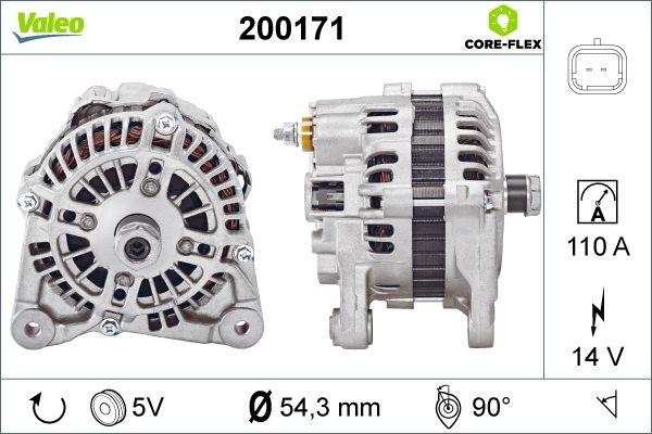 Valeo 200171 - Alternatore autozon.pro