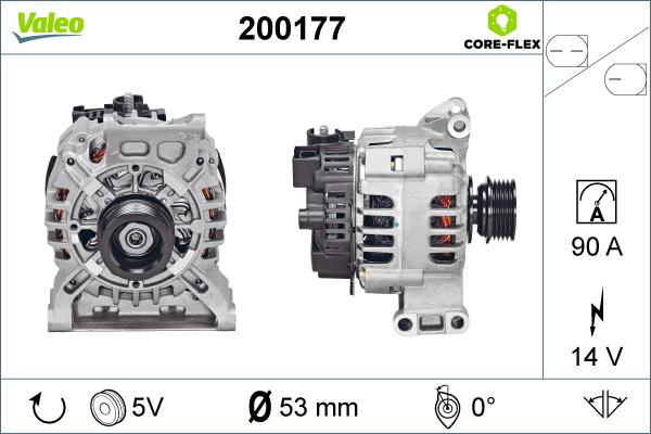 Valeo 200177 - Alternatore autozon.pro