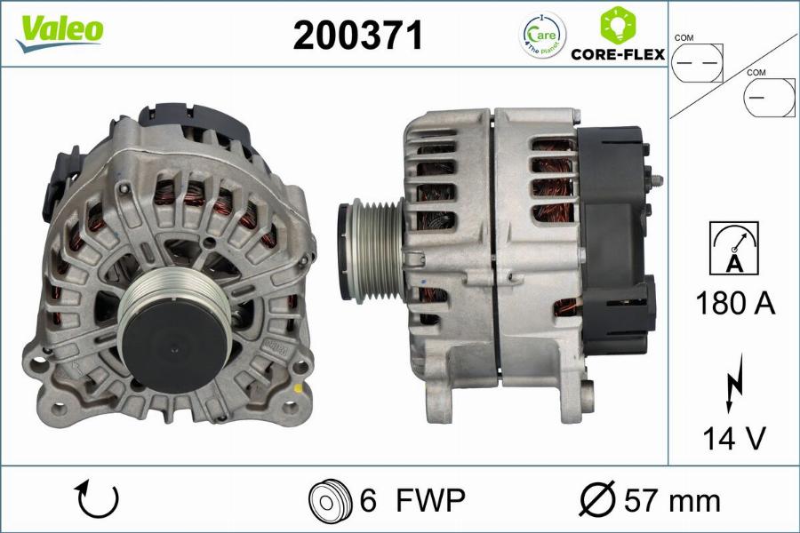 Valeo 200371 - Alternatore autozon.pro