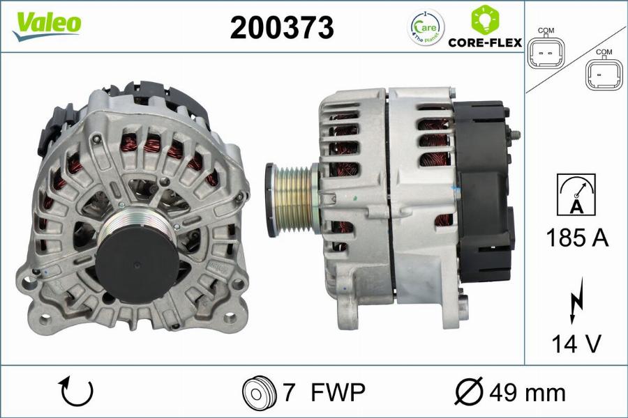 Valeo 200373 - Alternatore autozon.pro