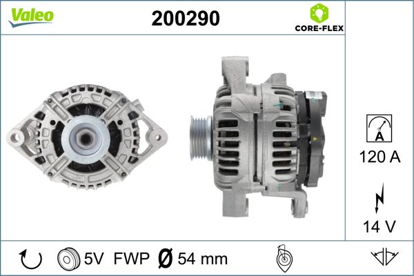 Valeo 200290 - Alternatore autozon.pro