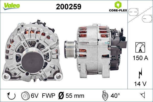 Valeo 200259 - Alternatore autozon.pro