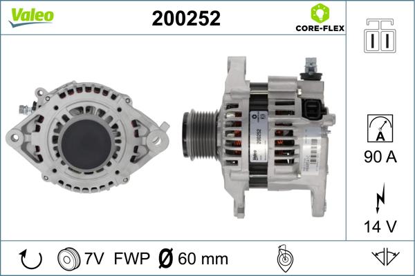 Valeo 200252 - Alternatore autozon.pro