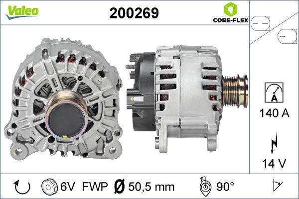 Valeo 200269 - Alternatore autozon.pro