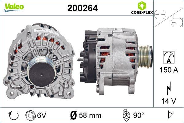 Valeo 200264 - Alternatore autozon.pro