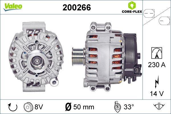 Valeo 200266 - Alternatore autozon.pro