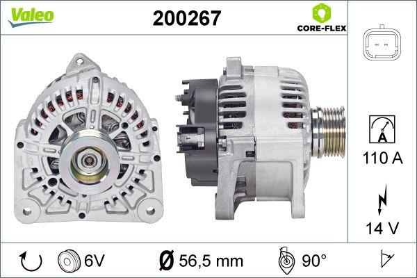 Valeo 200267 - Alternatore autozon.pro