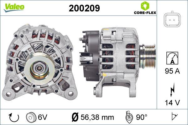 Valeo 200209 - Alternatore autozon.pro