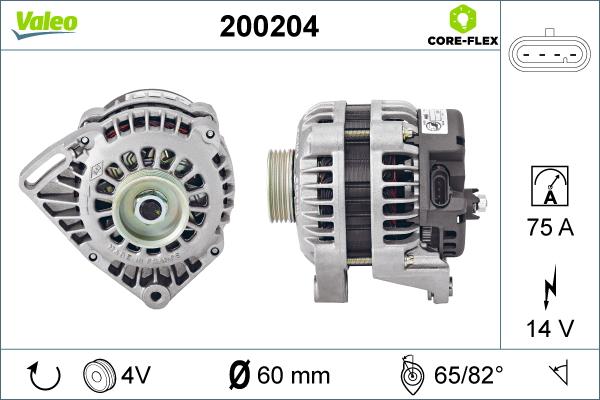 Valeo 200204 - Alternatore autozon.pro