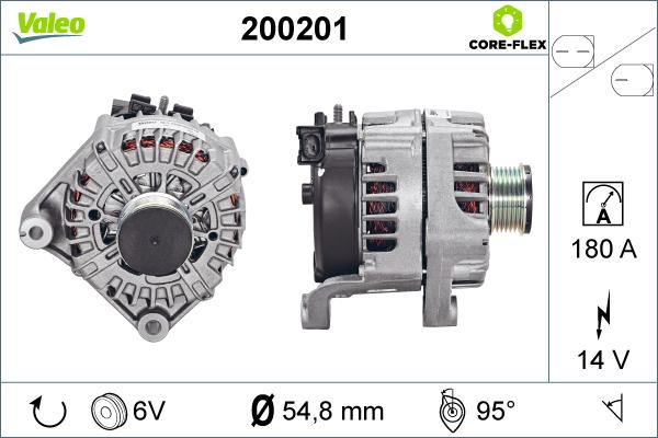 Valeo 200201 - Alternatore autozon.pro