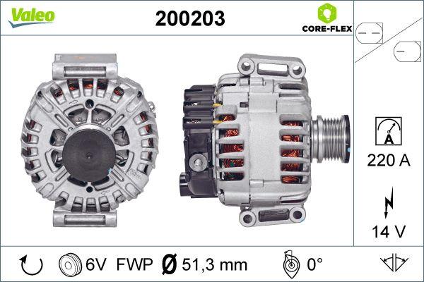 Valeo 200203 - Alternatore autozon.pro