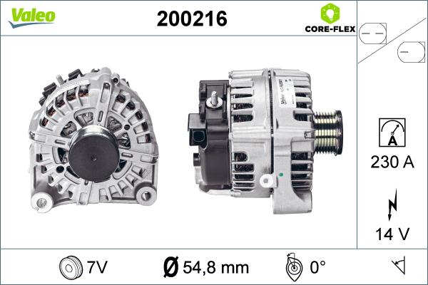 Valeo 200216 - Alternatore autozon.pro