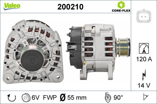 Valeo 200210 - Alternatore autozon.pro