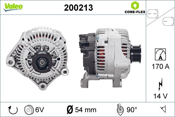 Valeo 200213 - Alternatore autozon.pro