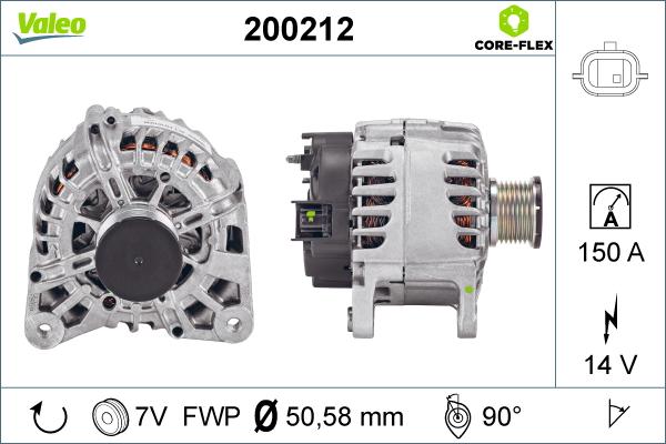 Valeo 200212 - Alternatore autozon.pro