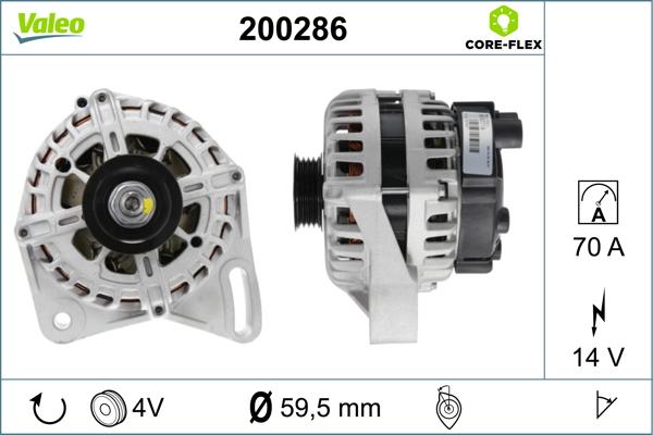 Valeo 200286 - Alternatore autozon.pro