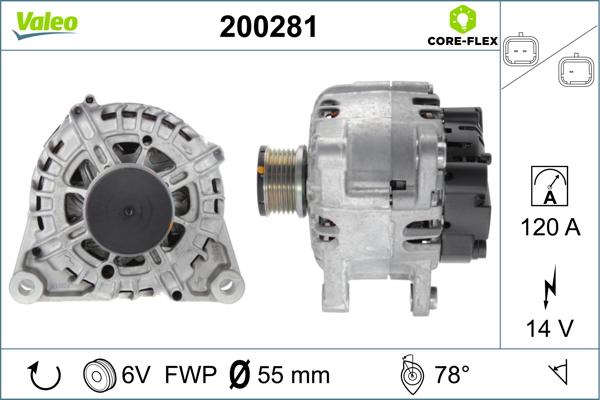 Valeo 200281 - Alternatore autozon.pro