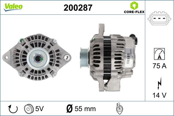 Valeo 200287 - Alternatore autozon.pro