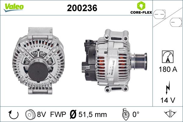 Valeo 200236 - Alternatore autozon.pro