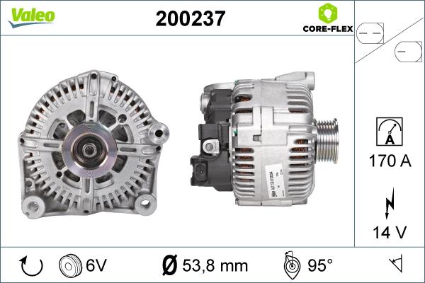 Valeo 200237 - Alternatore autozon.pro