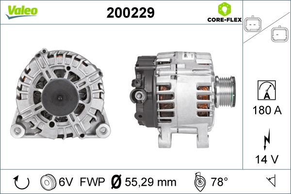 Valeo 200229 - Alternatore autozon.pro