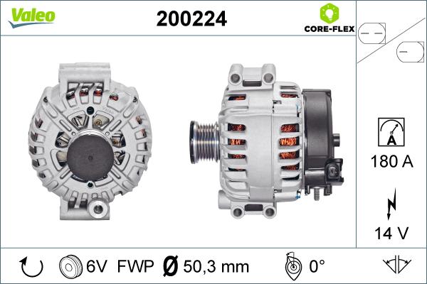 Valeo 200224 - Alternatore autozon.pro