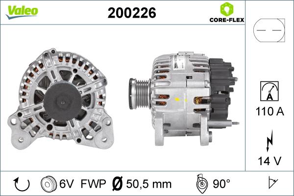 Valeo 200226 - Alternatore autozon.pro