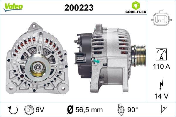 Valeo 200223 - Alternatore autozon.pro