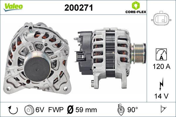 Valeo 200271 - Alternatore autozon.pro