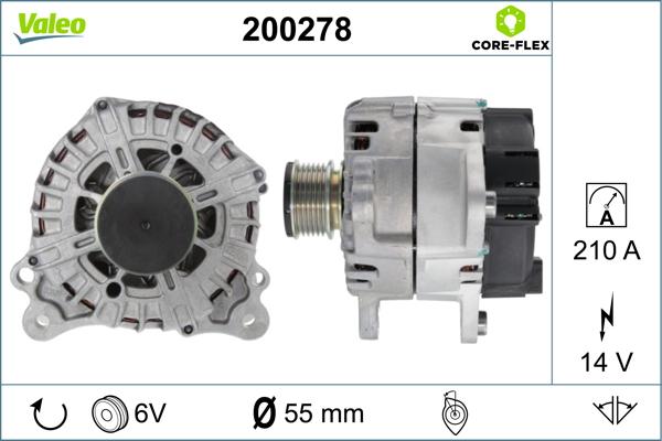 Valeo 200278 - Alternatore autozon.pro