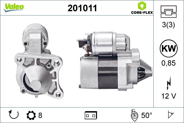 Valeo 201011 - Motorino d'avviamento autozon.pro