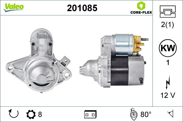 Valeo 201085 - Motorino d'avviamento autozon.pro