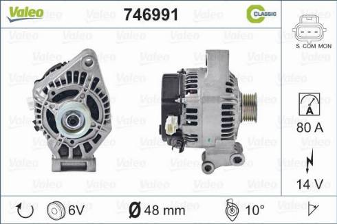 Valeo 746991 - Alternatore autozon.pro