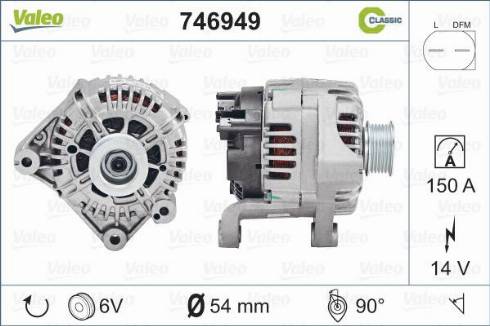 Valeo 746949 - Alternatore autozon.pro