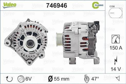 Valeo 746946 - Alternatore autozon.pro