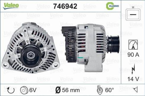 Valeo 746942 - Alternatore autozon.pro