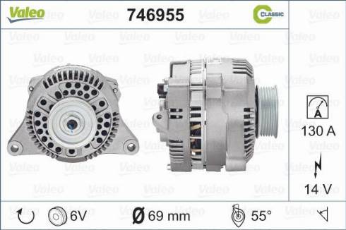 Valeo 746955 - Alternatore autozon.pro