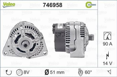 Valeo 746958 - Alternatore autozon.pro