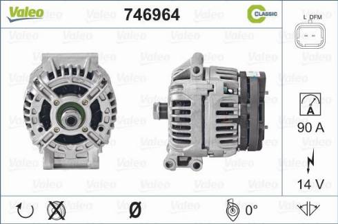 Valeo 746964 - Alternatore autozon.pro