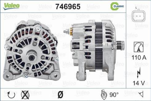 Valeo 746965 - Alternatore autozon.pro