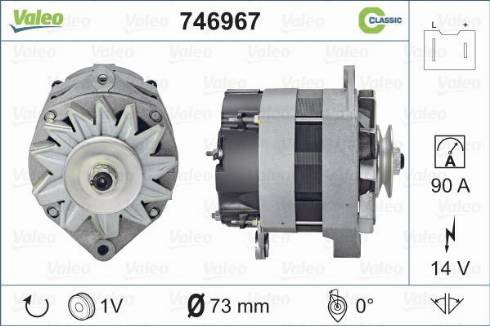 Valeo 746967 - Alternatore autozon.pro