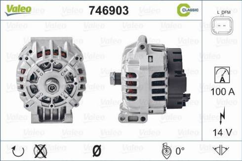 Valeo 746903 - Alternatore autozon.pro