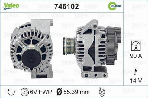 Valeo 746902 - Alternatore autozon.pro